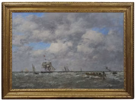 vagabondageautourdesoi.com - Eugène Boudin - Musée Marmottan -