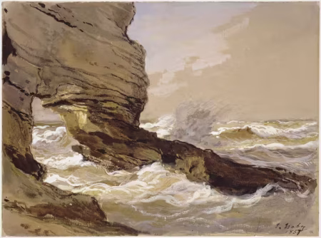 vagabondageautourdesoi.com - Étretat et quelques peintres